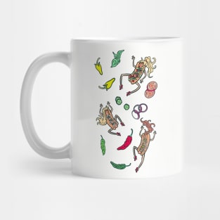 Hot dog party babes Mug